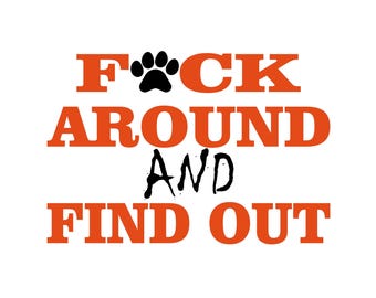Bengals Football SVG: Find Out Design, T-Shirt Cut File (Digital Download)