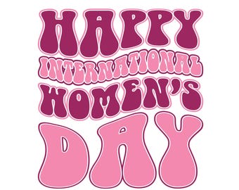 Happy International Women's Day 2025 Svg Png, Women 8 March Svg Png