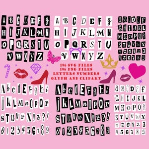 Alfabeto de libro quemado SVG DXF, letras de libro quemado SVG, fuentes inspiradas en Chicas pesadas Cliparts PNG, portada de libro quemado SVG