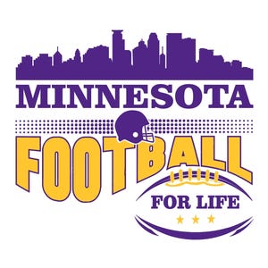 Minnesota  Football SVG PNG: Mascot Cheer Design (Digital Download)