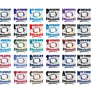 Paquete SVG de equipo de fútbol: Archivo de corte Cricut (descarga digital)