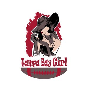 Tampa Bay Football Digital Design - Perfect for Printing, Cutting and Sublimation & - Svg, Eps, Png, Dxf, Eps, Cricut, Silouhette
