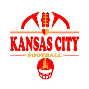 Kansas City SVG, Kansas City PNG, football clipart, chiefs svg, chiefs png, Kansas City Football American Football Design, kansas chiefs svg
