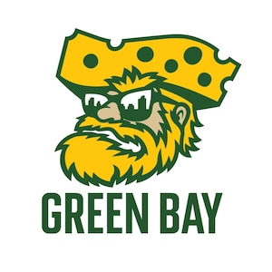 Green Bay Fußball SVG - Vintage Team Design (Digitaler Download)