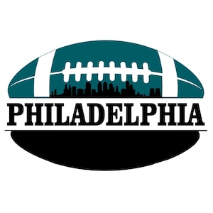 Philadelphia Football Inspired Design for Printing, Cutting and Sublimation & - Svg, Eps, Png,  Dxf, Cricut, Silouhette