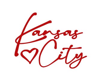 Kansas City  SVG PNG: Football Clipart (Digital Download)