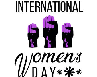 Feliz Día de la Mujer SVG, Diseño PNG del Día de la Mujer, 8 de marzo de 2025 Reina y Corazón PNG, Hermosa Mujer Sosteniendo Flores 8