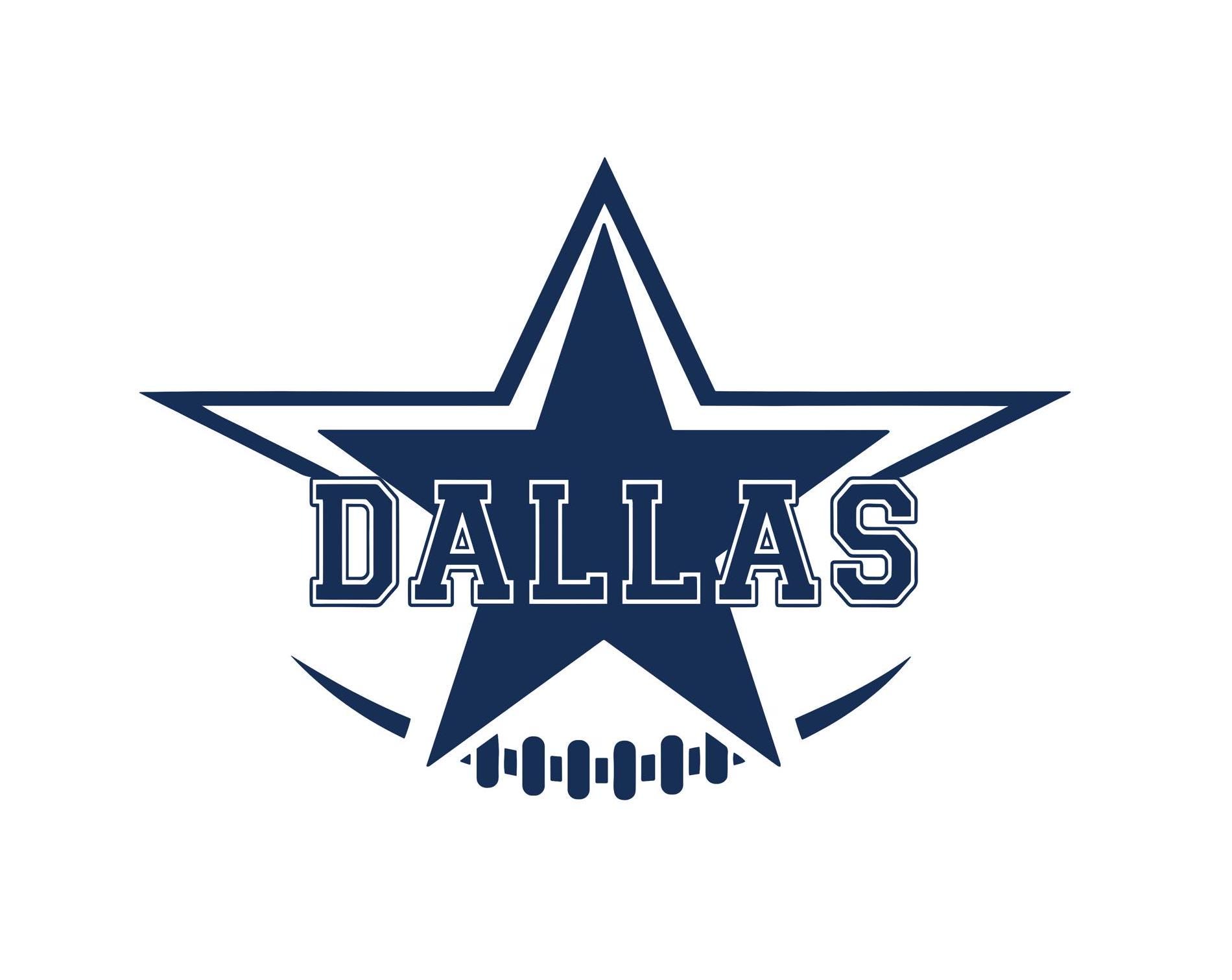 Dallas Football SVG: Star Cowboys, Cricut, Sublimation (digital Download) -  Etsy, image size:1900x1511