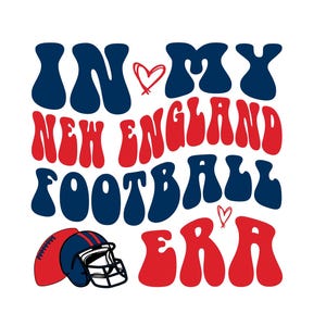 New England Boston Football Design  for Printing, Cutting and Sublimation - Svg, Eps, Png, Pdf, Dxf, Eps | Cricut, Silouhette