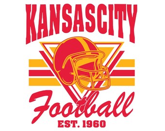 Kansas City SVG, Kansas City PNG, football clipart, chiefs svg, chiefs png, Kansas City Football American Football Design, kansas chiefs svg