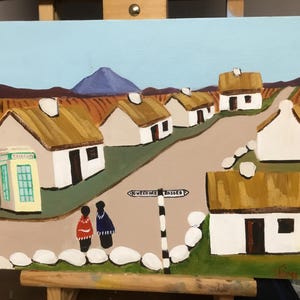 GWEEDORE CROSSROADS PAINTING
