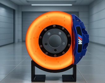 BMW Bremsscheibe LED wiederaufladbare Nachtlicht - Schreibtisch / Wand Ambient Lamp, Auto Decor