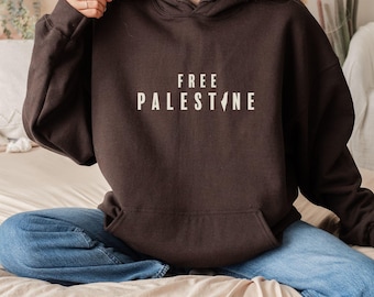 Moletom Palestina grátis, Fique com a Palestina, Apoie Gaza, Moletom Solidário, Presente Palestino, Moletom Unissex