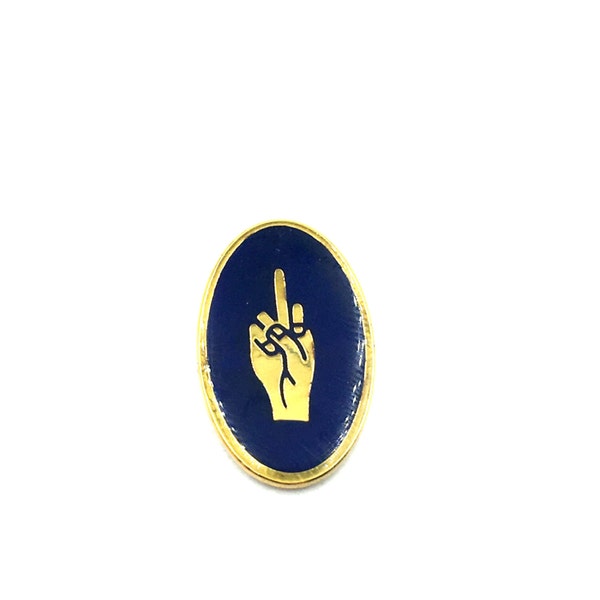 Boy Scout F * ck vous émail Lapel Pin