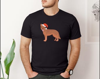 Red Heeler Shirt, Red Heeler Christmas, Red Heeler, Blue Heeler, Australian Cattle Dog, Red Heeler Gift, Gift Him, Heeler Christmas Shirt