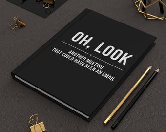 Could've Been An Email Coworker Journal, Coworker Notebook, Coworker Farewell, Coworker Holiday Gift, White Elephant Gift, Accountant Gift