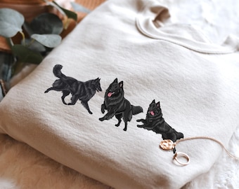 Sweatshirt Belgische herder maat S-5XL, Belgische herdershond trui trui cadeau, kerstshirt Chien de Berger Belge, gedenkteken herdershond