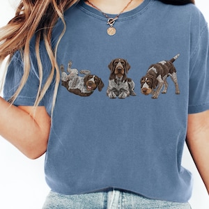 Duitse ruwharige hond T-shirt maat S-4XL, hond moeder trui cadeau, huisdier Memorial sweatshirt prijs, puppy's 1e kerst, Moederdag