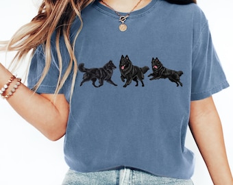 Belgian Shepherd Tee Shirt Size S-4XL, Groenendael Sheepdog Pullover Sweater Gift, Chien de Berger Belg Christmas Kizer Herding Dog Memorial