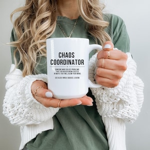 Chaos Coordinator Coworker Mug, Coworker Mug, Coworker Farewell Gift, Coworker Holiday Gift, Accountant Gift, Coworker Bday Gift, Mug Gift