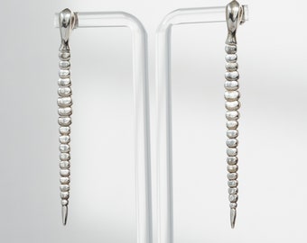 Elsa Peretti for Tiffany & Co Sterling Silver Snake Earrings