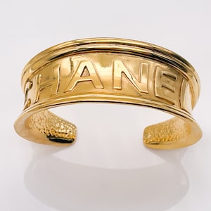 Chanel Vintage Cuff Bracelet Circa 1996