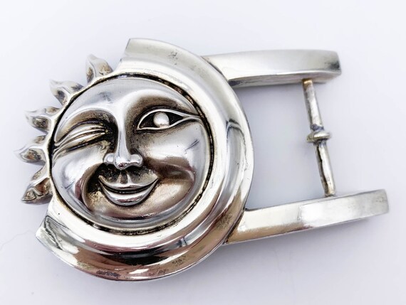 Kieselstein Cord Sun Sterling Silver Buckle - image 3