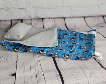 Doll Sleeping Bag - Pillow & Blanket - Amazon Warrior Princess - Camping, Slumber Party - Boy or Girl - fits like American Girl Doll