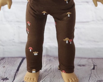 18 inch Doll Clothes - Toadstools Leggings -  fits American Girl (PANTS ONLY)