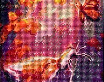 Autumn Fox and Butterflies