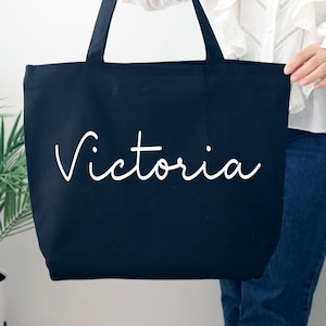 Personalized Bridesmaid Tote Bag, Custom Wedding Tote Bag, Custom Bridesmaid Bag, Custom Bridesmaid Gift, Customized Bridal Party Tote Bag