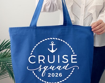Cruise Trip Tote bag, Cruise Squad 2026 bag, Cruise Gift Tote bag, Family Matching Cruise bag, Cruise Life Tote Bag, Beach Vacation Gift