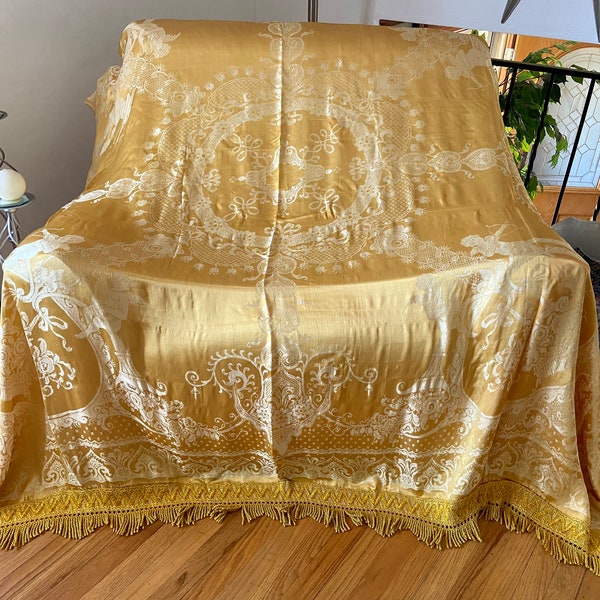 Silk Bedspread Etsy
