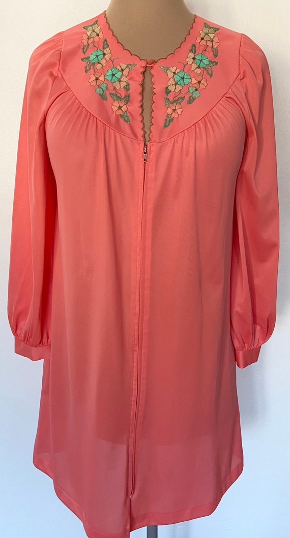 SALE! Vintage 3pc Nightgown Robe Panties Set *Sma… - image 3