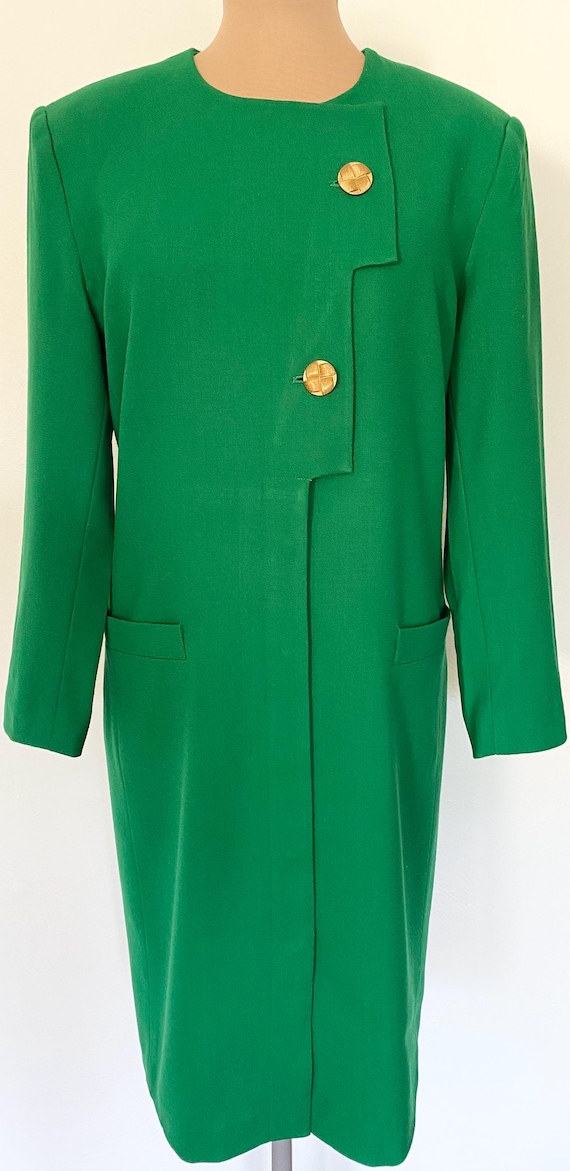 kasper green dress Kasper Women's Belted Sheath Dress - Lush Green main image 0