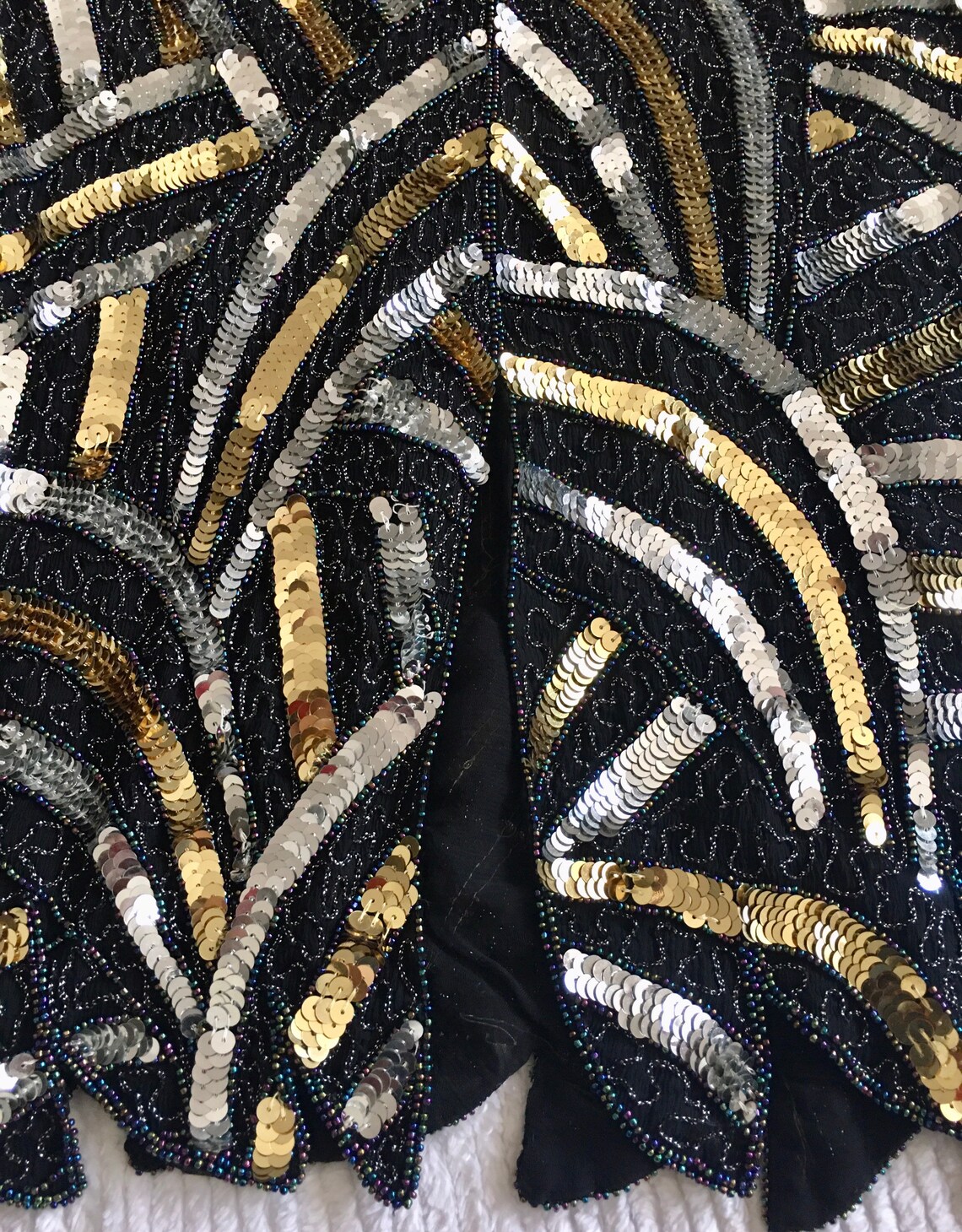 sequin flapper skirt