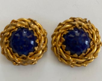 Vintage Italian Clip Earrings
