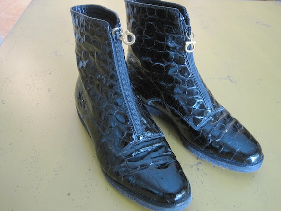 vintage ferragamo boots