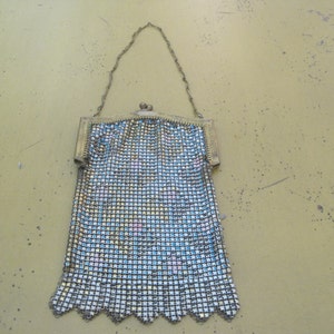 Vintage Art Deco Style Whiting And Davis Purse image 1