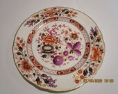 Antique Davenport Imari Porcelain Plate