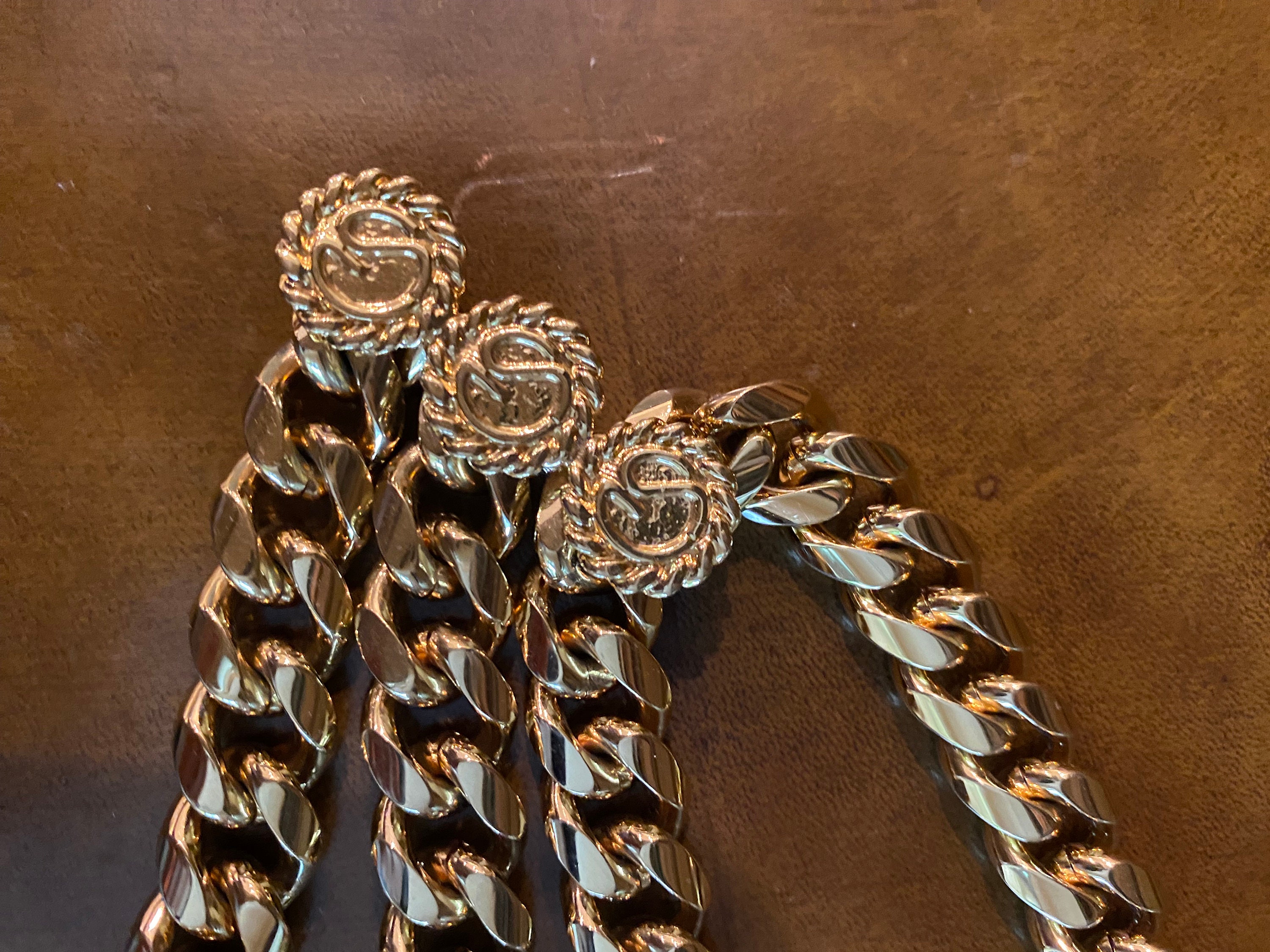 Vintage St. John Chain Belt - Etsy