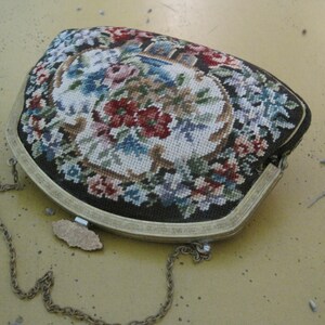 Vintage Petit Point Purse
