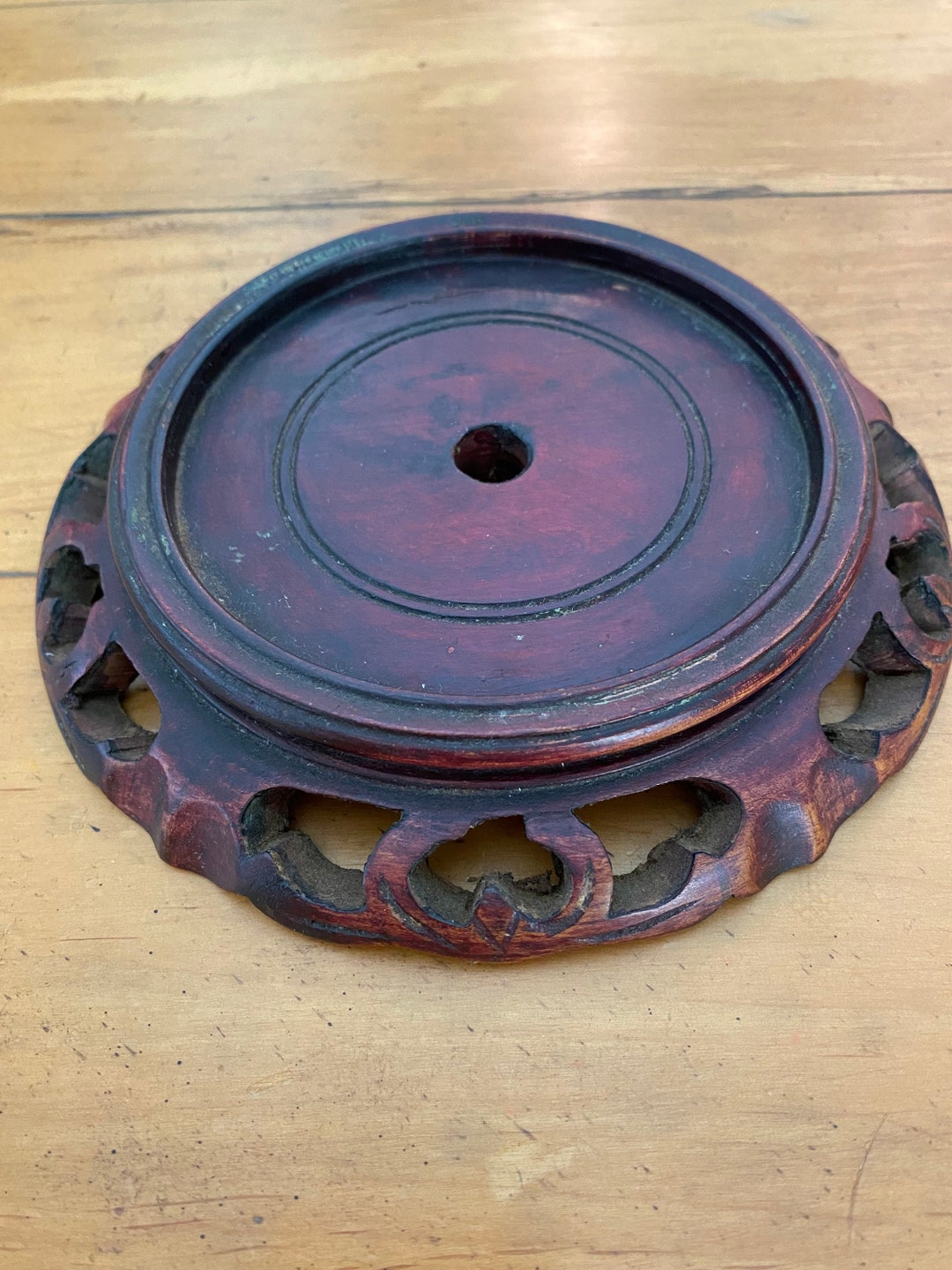 Vintage Asian Display Stand - Etsy