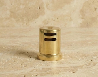 Unlacquered Brass Air Gap Dishwasher Cover - Handmade Solid Brass Dishwasher Air Gap - Kitchen Sink Hardware