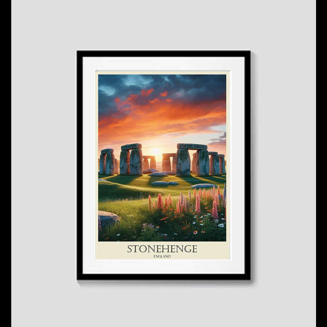 ストーンヘンジ、サークル・オブ・エイジズ、ポスター、プリント