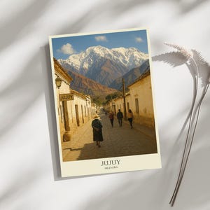 Jujuy, Argentina, Travel, Poster, Print, Art, Home Décor, Wall-Art - A4, A3, A2 Sizes - Gift For Loved ones (Made to Order)