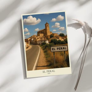 El Peral, Spain, Travel, Poster, Print, Art, Home Décor, Wall-Art - A4, A3, A2 Sizes - Gift For Loved ones (Made to Order)