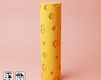 Flower Texture Roller | Polymer Clay, Jewelry (Digital File STL)