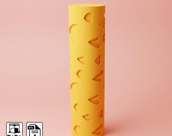 Heart Texture Roller | Heart #1 Polymer Clay Seamless Texture Roller | Digital File STL Clay Texture Roller | 2 Versions Available