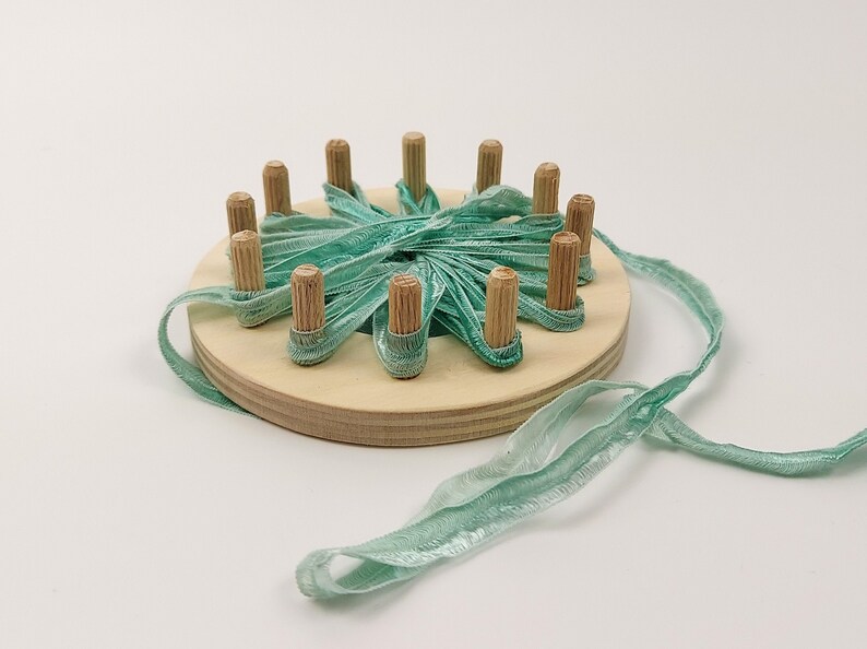 kit telaio fiore, fiori di tessuto diy, kit artigianale, come fare fiori di tessuto